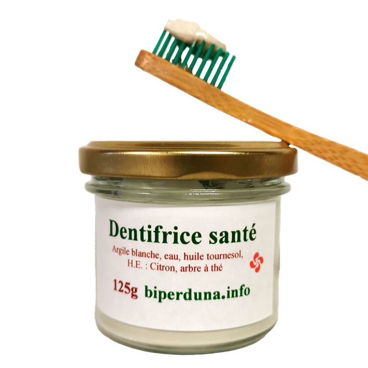 Dentifrice santé blanche illustrée
