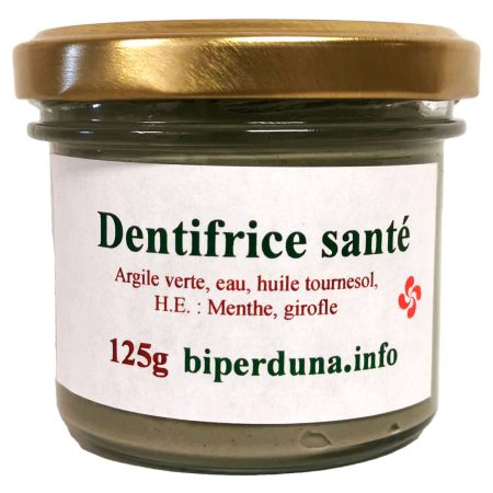 Dentifrice santé verte